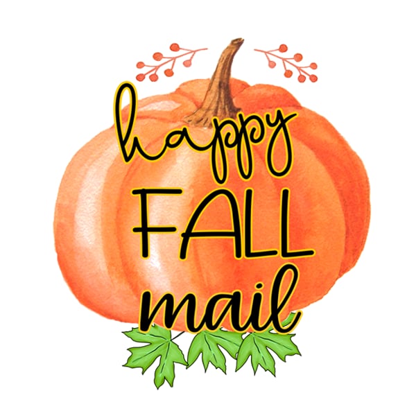 Fall packaging stickers Set 1