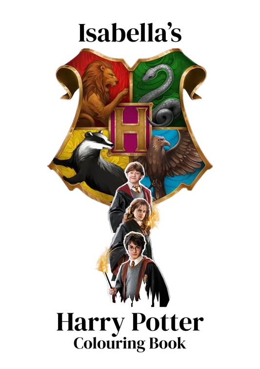 Harry potter colouring book