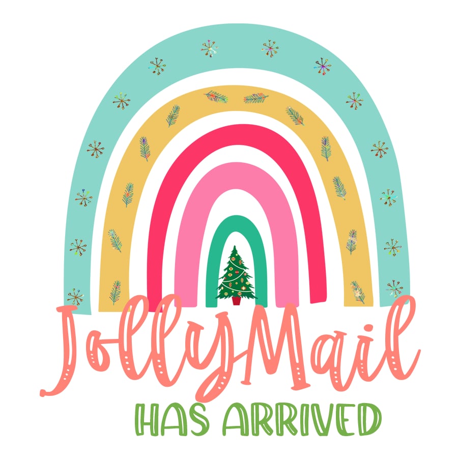 Christmas packaging stickers Set 1